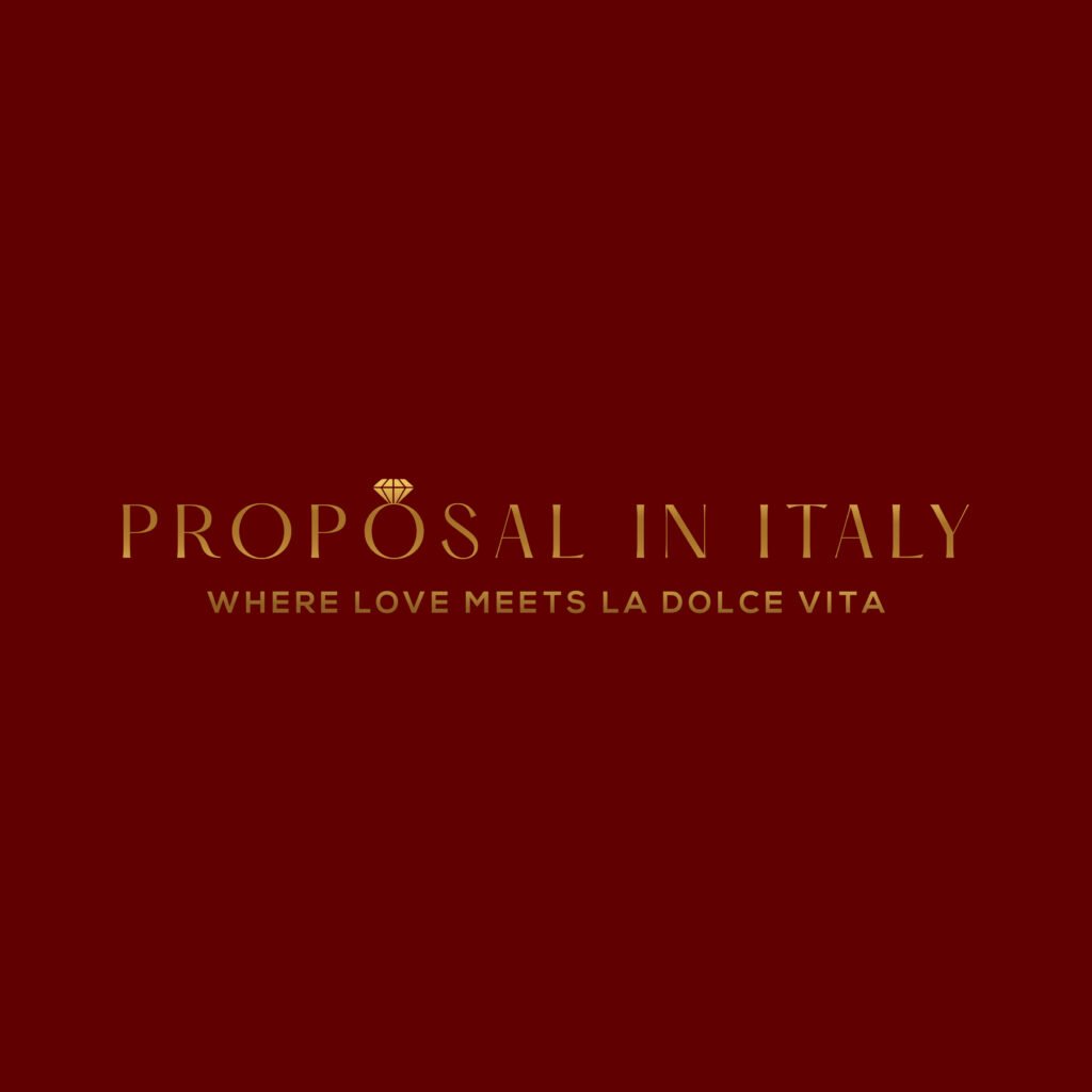 Proposal in Italy logo – luxury marriage proposal planning across Italy